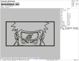 Naruto Sketch Embroidery