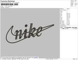 Nike Roman Embroidery