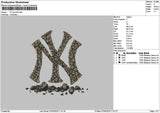 Ny Pattern 01 Embroidery File 6 sizes