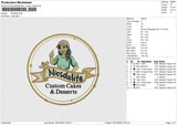 Nicdelite Embroidery File 6 size