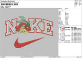 Nike Ariel 02 Embroidery File 6 sizes