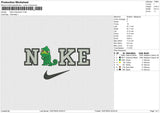 Nike Chameleon Embroidery File 6 size