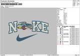 Nike Doc Embroidery File 6 sizes