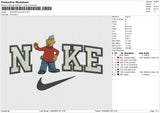 Nike Mat Rood Hard Embroidery
