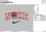 Nike Rangerred Embroidery File 6 sizes