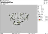 Nike Snoopy v2 Embroidery
