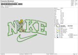 Nike Tinkerbell V3 Embroidery File 6 sizes