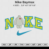 Nike Baymax Embroidery