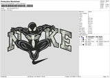 Nike Blackspider Embroidery File 6 sizes