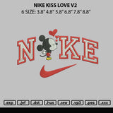 Nike Kiss Love V2 Embroidery