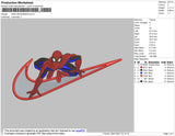 Nike Spiderman Embroidery