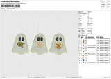 PAN BOO Embroidery File 6 size