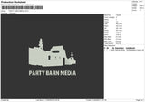 Party Barn Embroidery