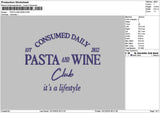 Pasteltext 1312 Embroidery File 6 sizes