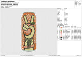 PEACE TEA Embroidery