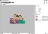 Photoflat 0305 Embroidery File 6 sizes