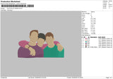 Photoflat 0305 Embroidery File 6 sizes