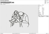 PHOTOLINE 080225 Embroidery File 6 size