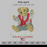 Polo Sport Embroidery
