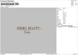 Prima Beauty Embroidery