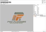 PRO FLORING Embroidery File 6 size