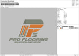 PRO FLORING Embroidery File 6 size