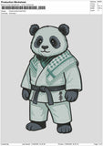 Panda2705 Embroidery File 6 sizes