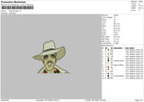 Pedro Navaja Embroidery File 6 sizes