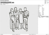 Photoline 121224 Embroidery File 6 size
