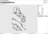 Photoline 121224b Embroidery File 6 size