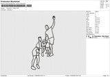 Photoline 170625 Embroidery File 6 size