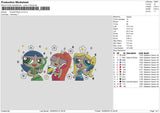 Ppg V3 Embroidery File 6 sizes