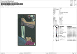 Princess Mononoke Embroidery File 6 sizes