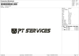 PT Service Embroidery File 6 sizes