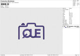 QUE Embroidery File 6 size