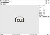 QUE puff Embroidery File 6 sizes