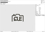 QUE puff Embroidery File 6 sizes