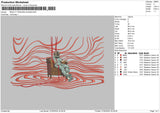 Man2702 Embroidery File 6 sizes