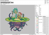 rick and morty 03 Embroidery