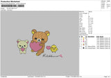 Rilakkuma Embroidery
