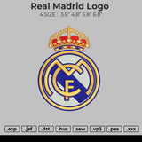 Real Madrid Logo Embroidery