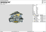 Rocctext Embroidery File 6 sizes