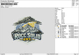 Rocctext Embroidery File 6 sizes