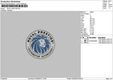 Royalcircle 2103 Embroidery File 6 sizes
