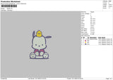 Rabbit Embroidery File 6 sizes