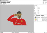 Rashford Embroidery File 6 sizes