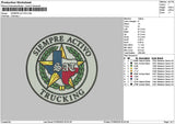 Siempretext Embroidery File 6 sizes
