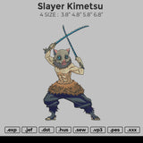 Slayer Kimetsu Embroidery