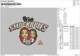 Smackables V2 Embroidery File 6 sizes