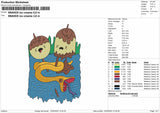 Snakes Ice Embroidery